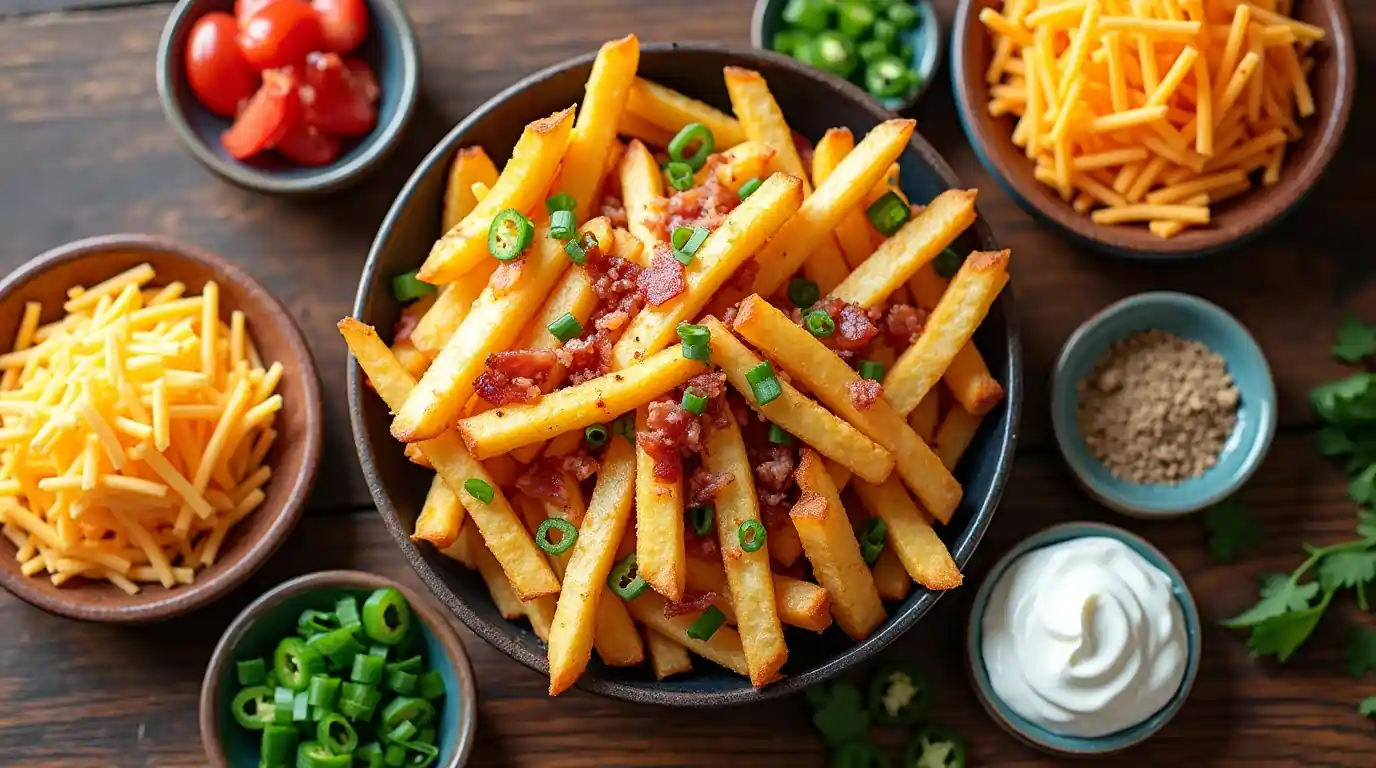 Loaded Fries Recipe ingredients