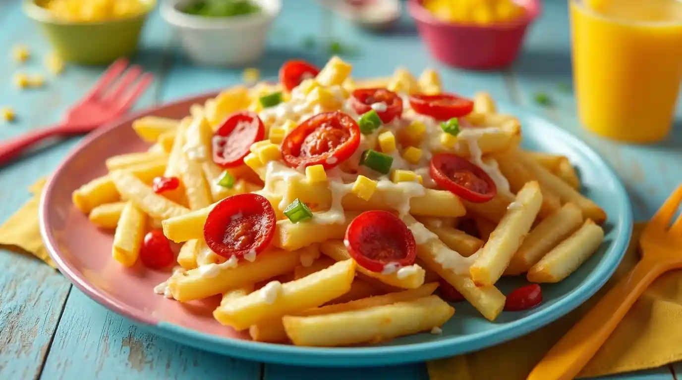 Loaded Fries Recipe kids friendly