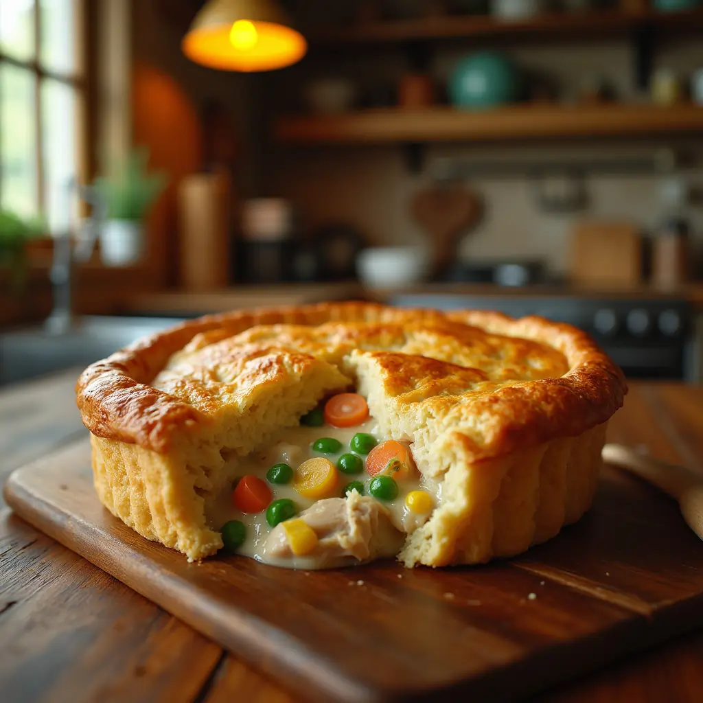 Chicken Pot Pie with Cream of Chicken Soup