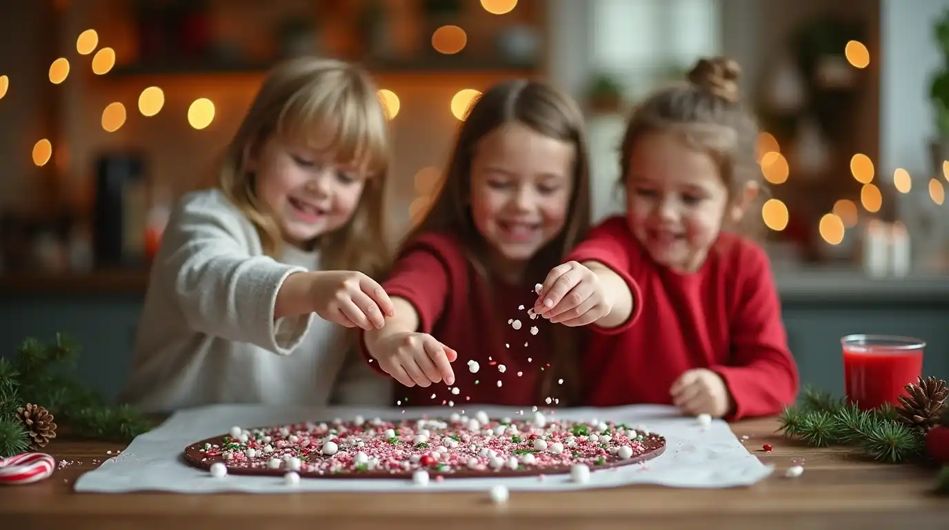 Christmas Bark Recipe for kids