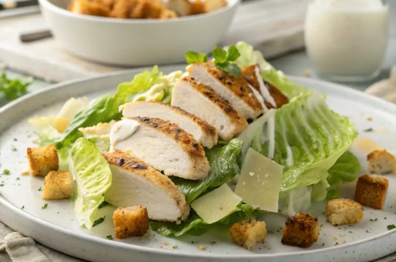 Make the Perfect Cesar Salad Recipe in 10 Minutes!