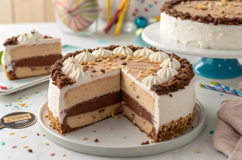 DIY Carvel-Style Ice Cream Cake