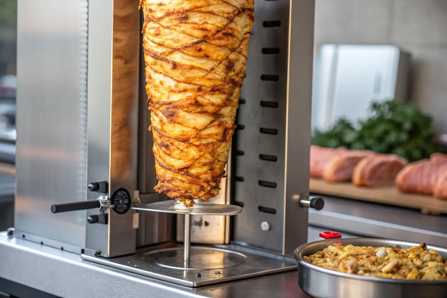 shawarma-rotisserie-chicken vertical shawarma chicken rotisserie